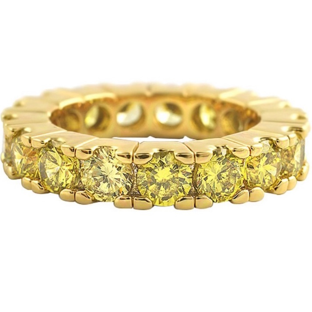 🌟Eternity CZ Canary in Gold. - 2 Remaining - Picture 6 of 15